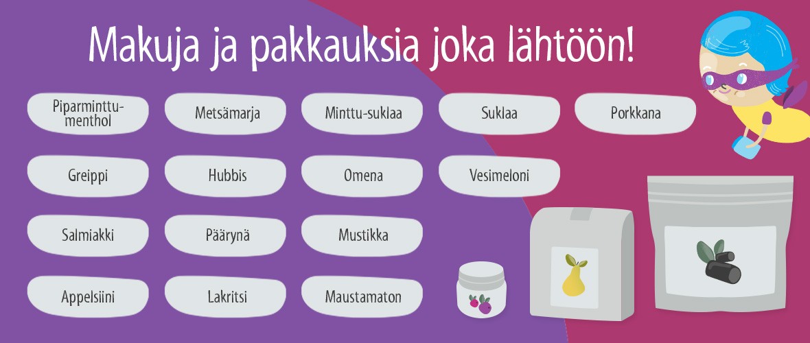 Maut ja pakkaukset 2025